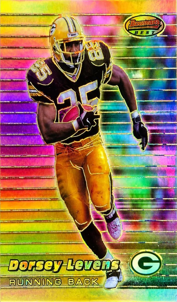 1999 Bowman's Best Dorsey Levens #38 card