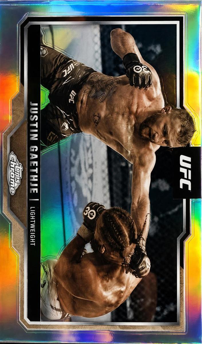 2025 Justin Gaethje [Sepia Refractor] #138