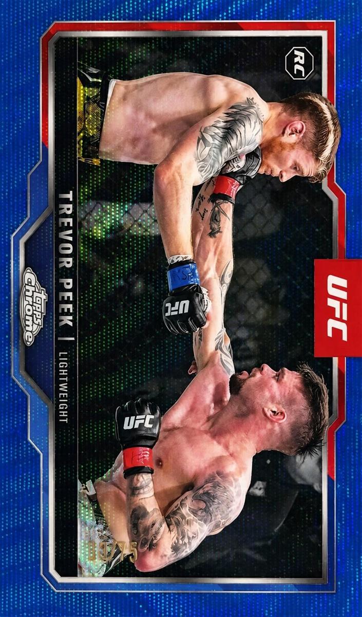 2025 Topps Chrome Trevor Peek #180 card