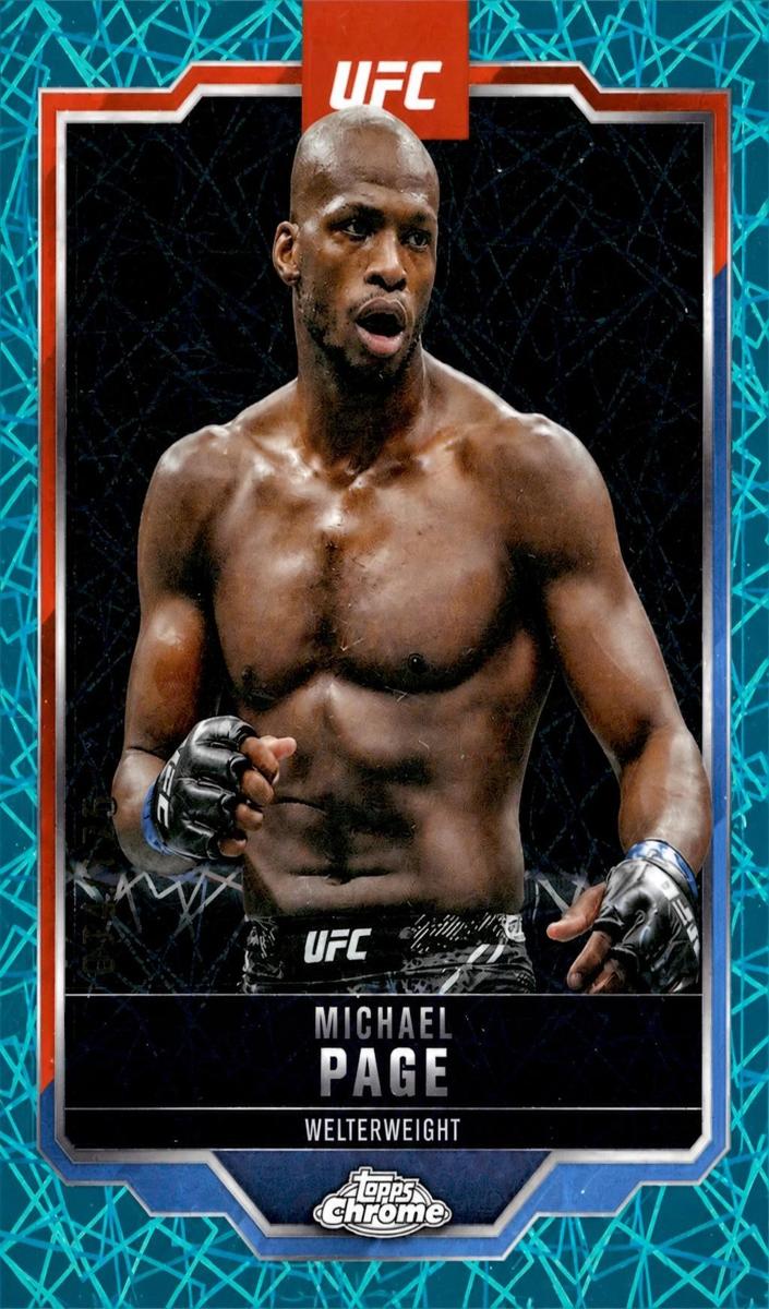 2025 Michael Page [Teal Lazer Refractor] #167