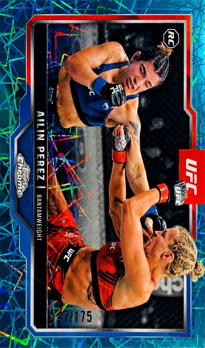 2025 Ailin Perez [Teal Lazer Refractor] #111