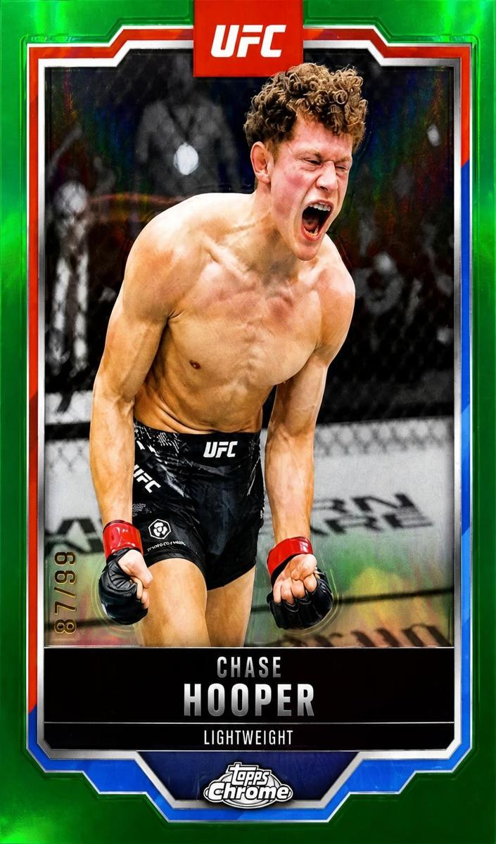 2025 Chase Hooper [Green Refractor] #17