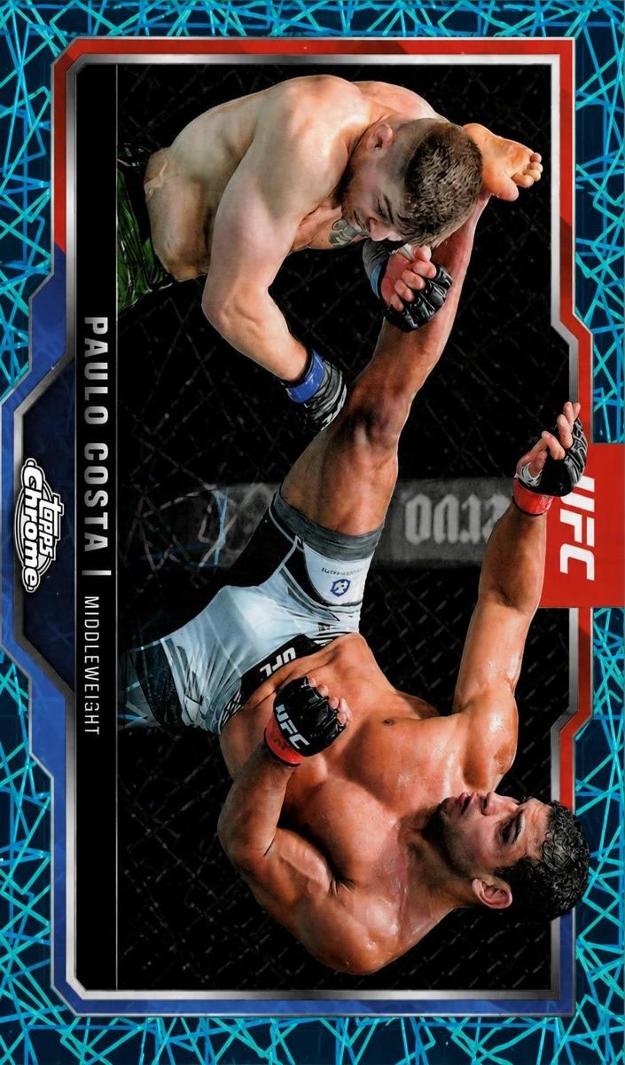 2025 Paulo Costa [Teal Lazer Refractor] #153