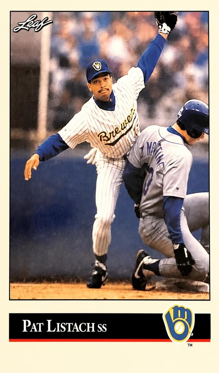 Pat Listach 1992 Leaf Baseball