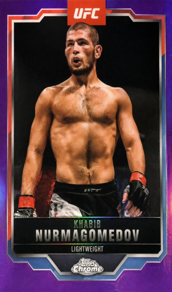 2025 Khabib Nurmagomedov [Purple Refractor] #36