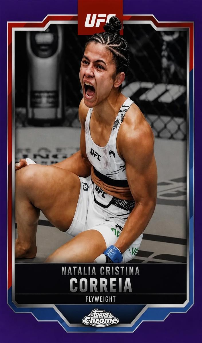 2025 Natalia Cristina da Silva [Purple Refractor] #82