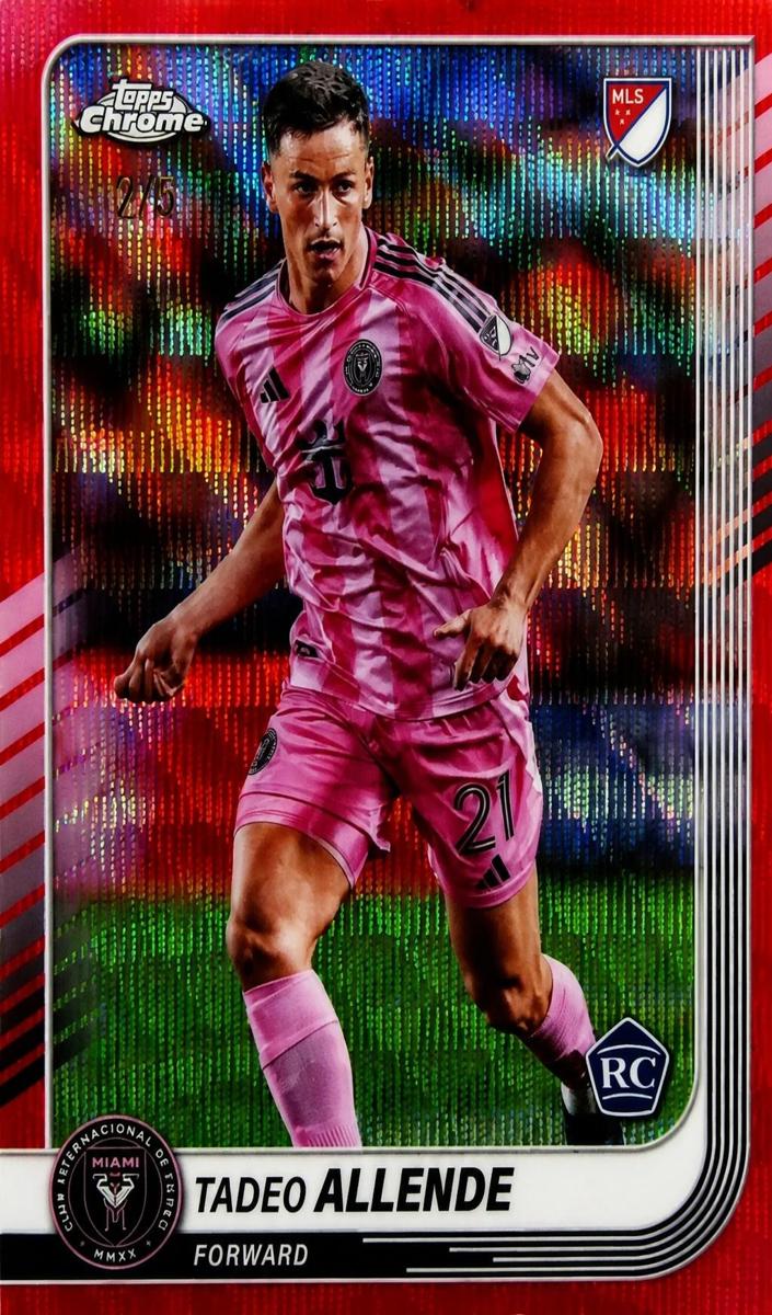 2025 Tadeo Allende [Red Wave Refractor] #28