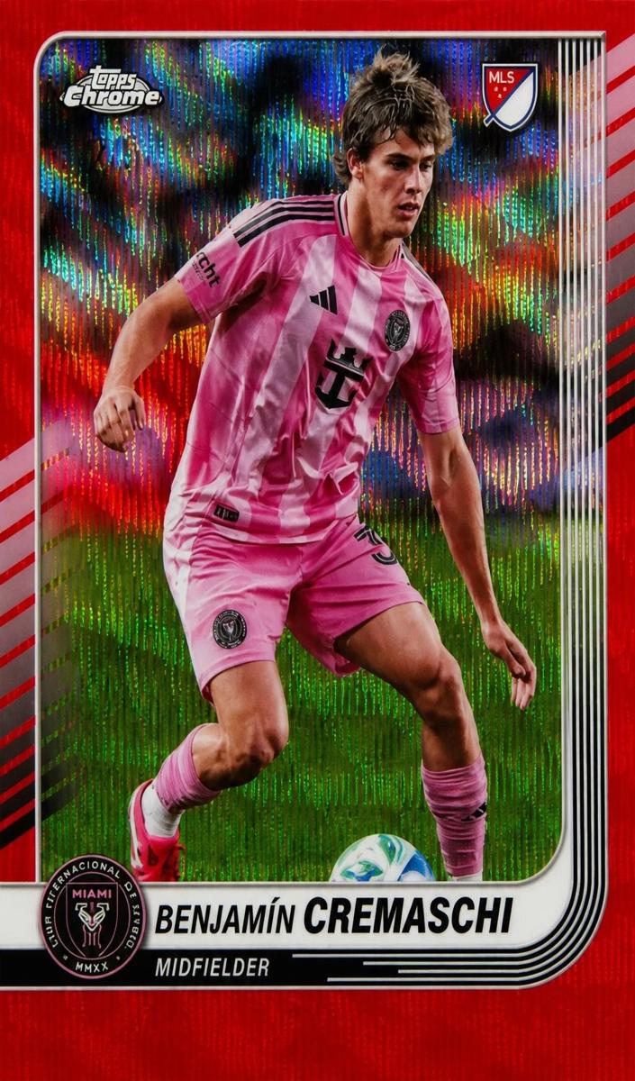 2025 Benjamin Cremaschi [Red Wave Refractor] #90