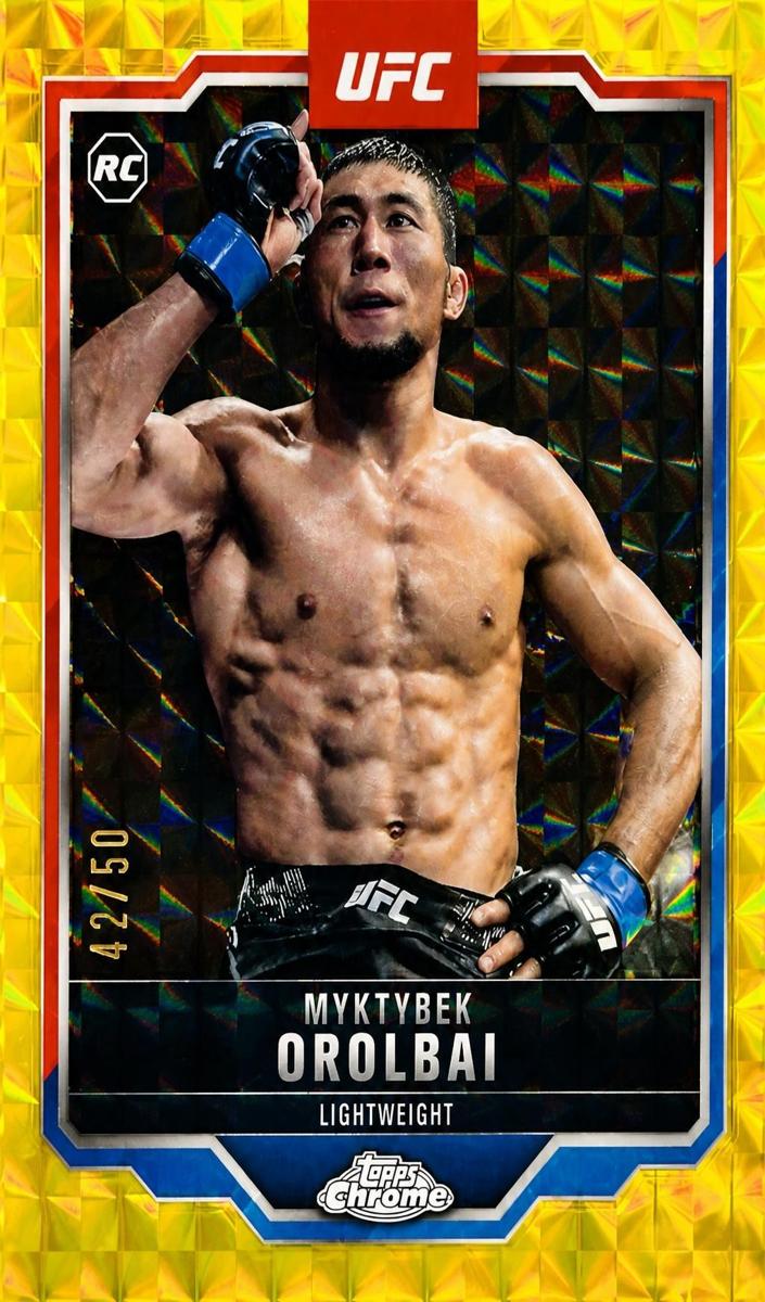 2025 Myktybek Orolbai [Gold Geometric Refractor] #77