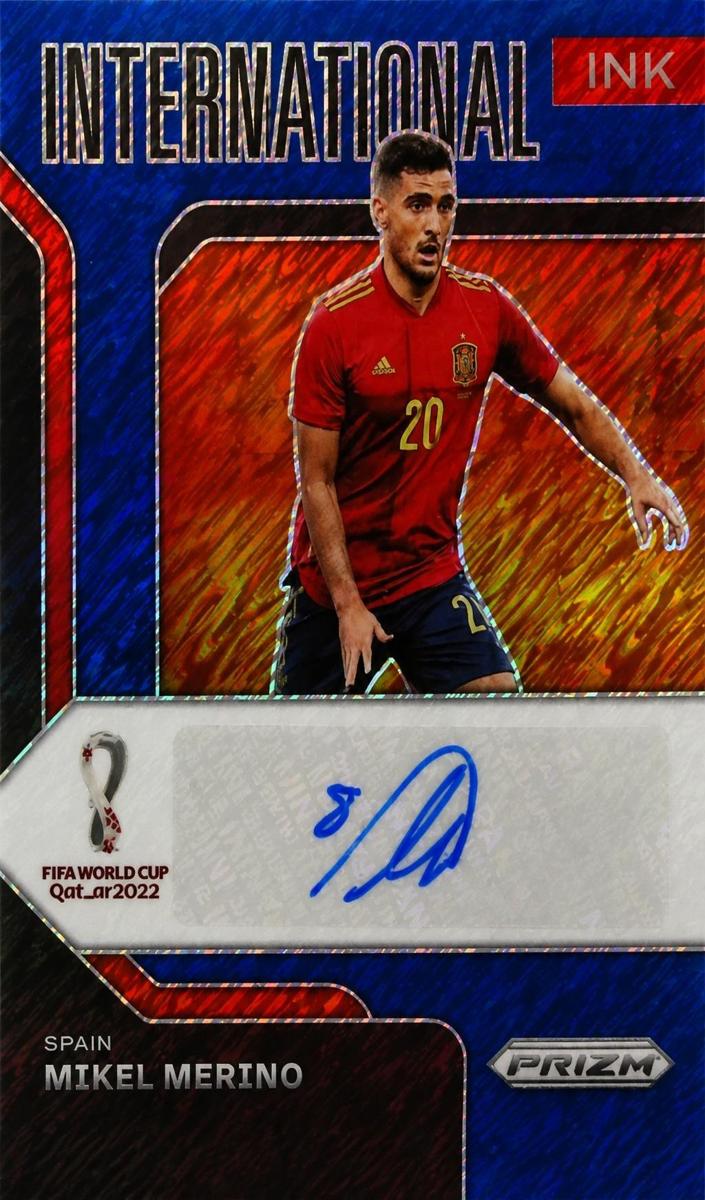 2022 Mikel Merino [Blue Shimmer] #78