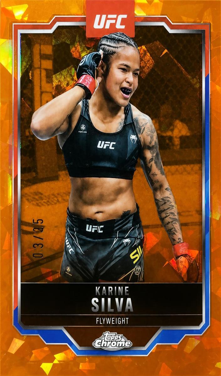 2025 Karine Silva [Orange Geometric Refractor] #147
