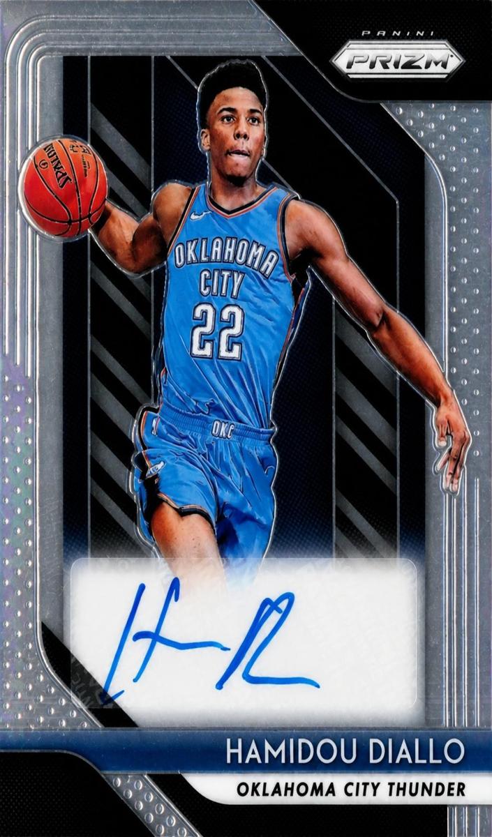 2018 Panini Prizm Hamidou Diallo #RS-HDL card
