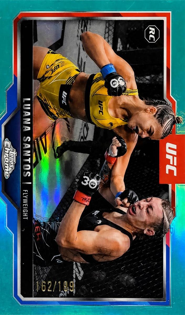2025 Luana Santos [Aqua Refractor] #103