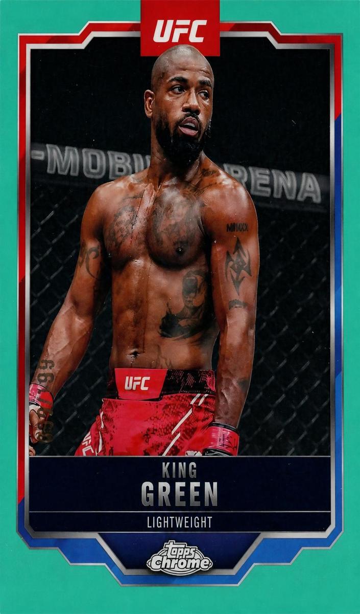 2025 King Green [Aqua Refractor] #99