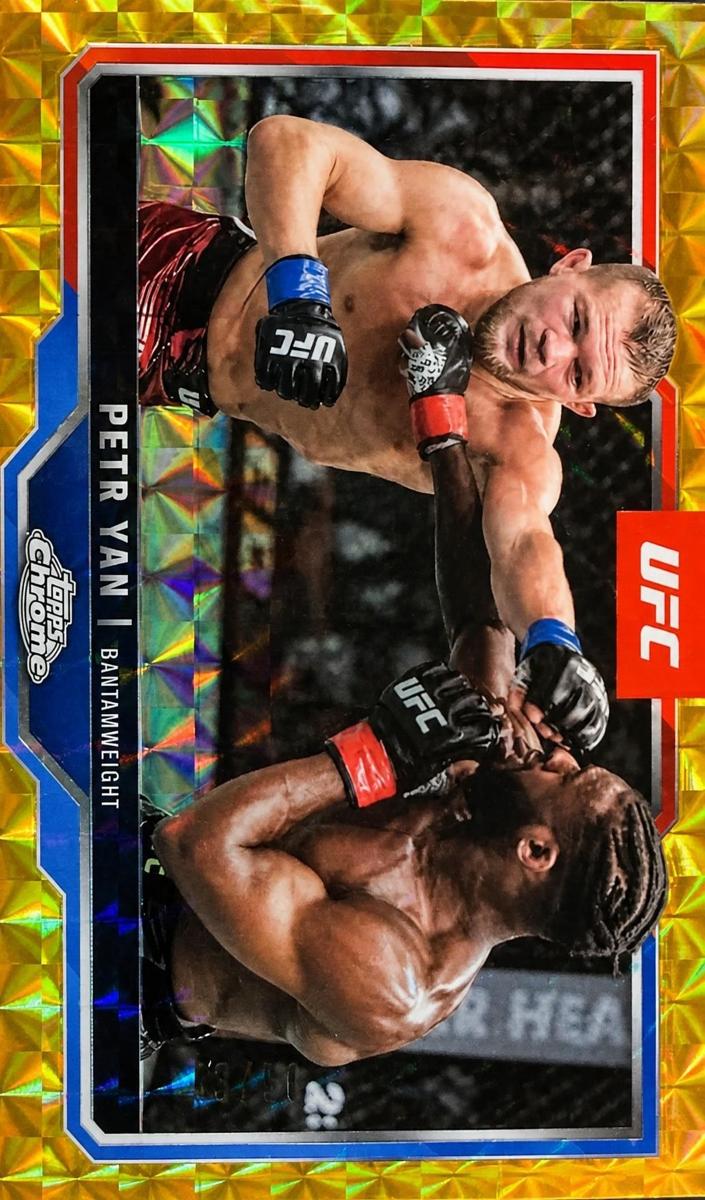 2025 Petr Yan [Gold Geometric Refractor] #116