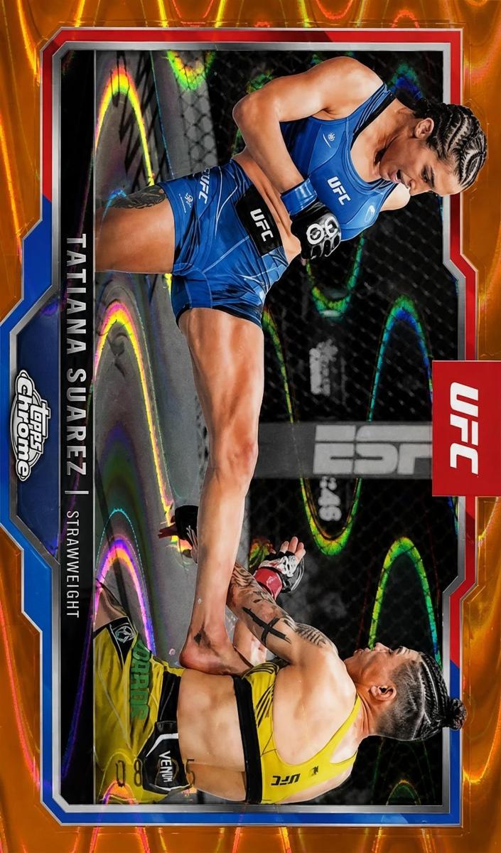 2025 Tatiana Suarez [Orange Refractor] #72