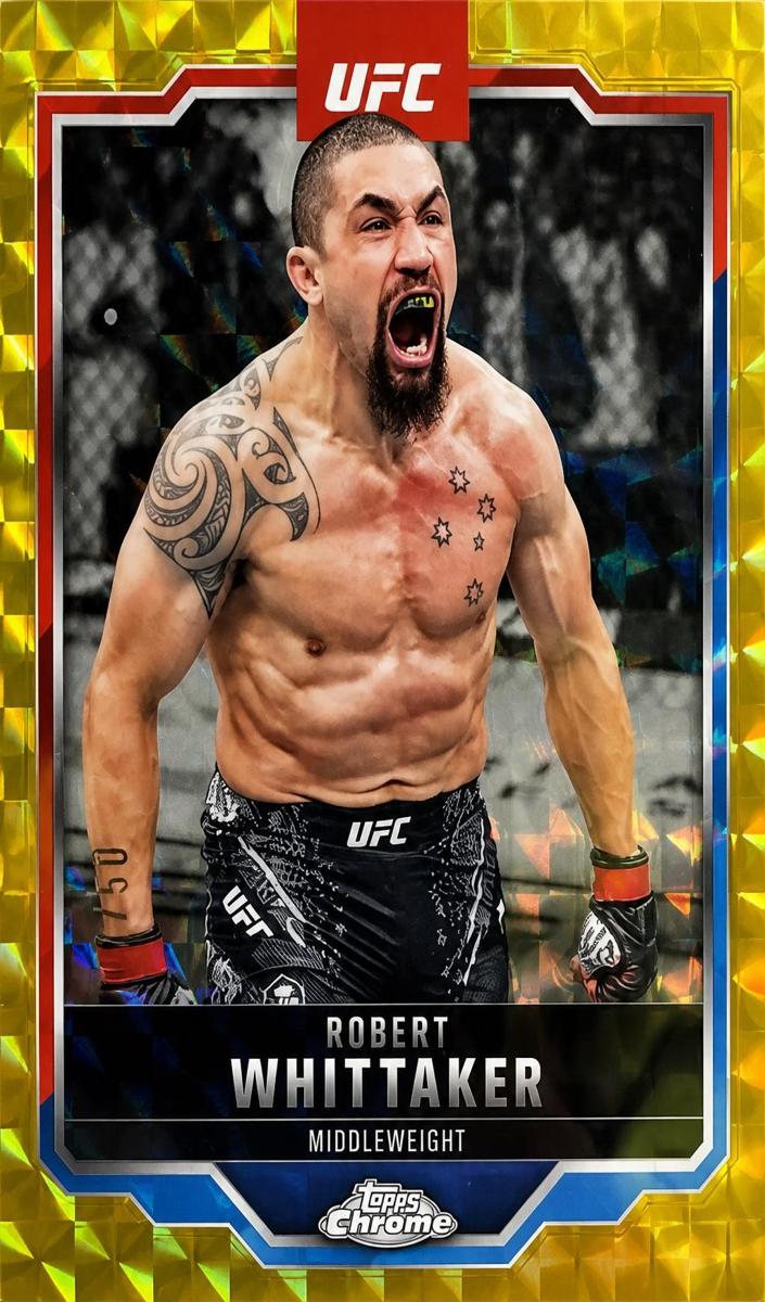 2025 Robert Whittaker [Gold Geometric Refractor] #78
