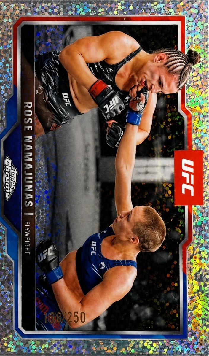 2025 Rose Namajunas [Speckle Refractor] #89
