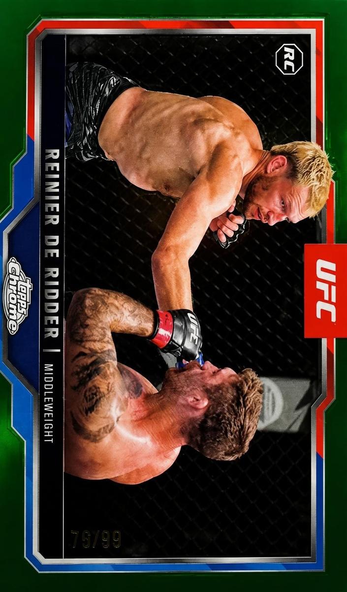 2025 Reinier de Ridder [Green Refractor] #185