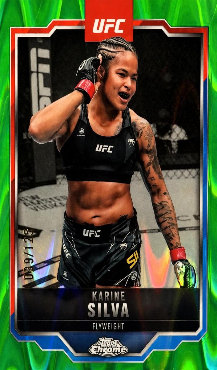 2025 Karine Silva [Green Refractor] #147