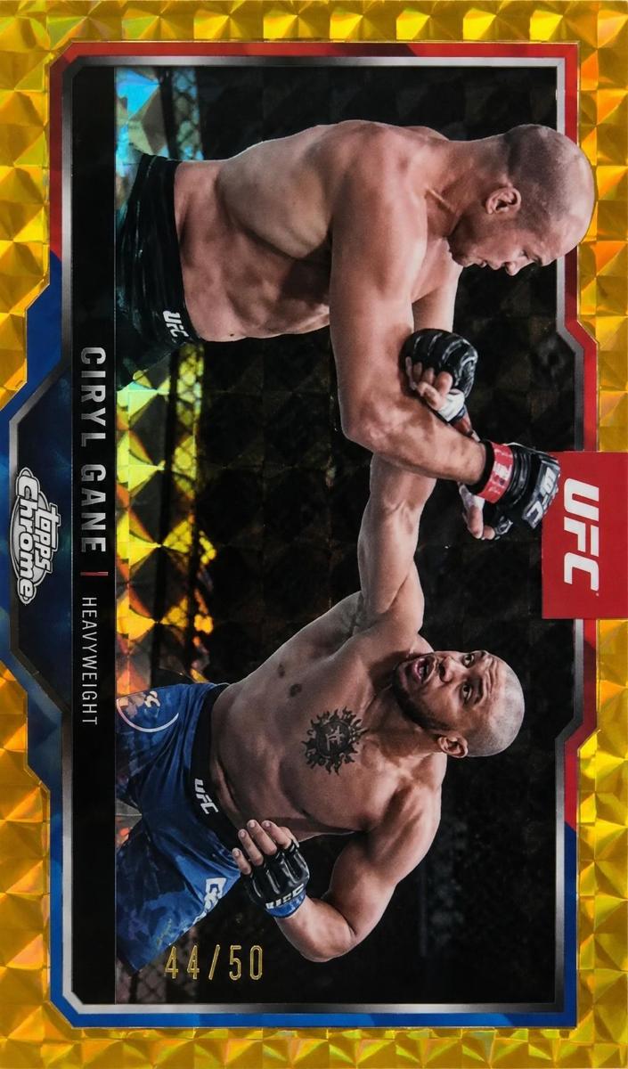 2025 Ciryl Gane [Gold Geometric Refractor] #33