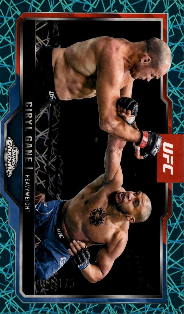 2025 Ciryl Gane [Teal Lazer Refractor] #33