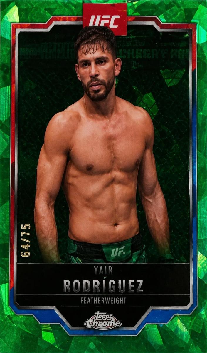 2025 Yair Rodriguez [Green Refractor] #95