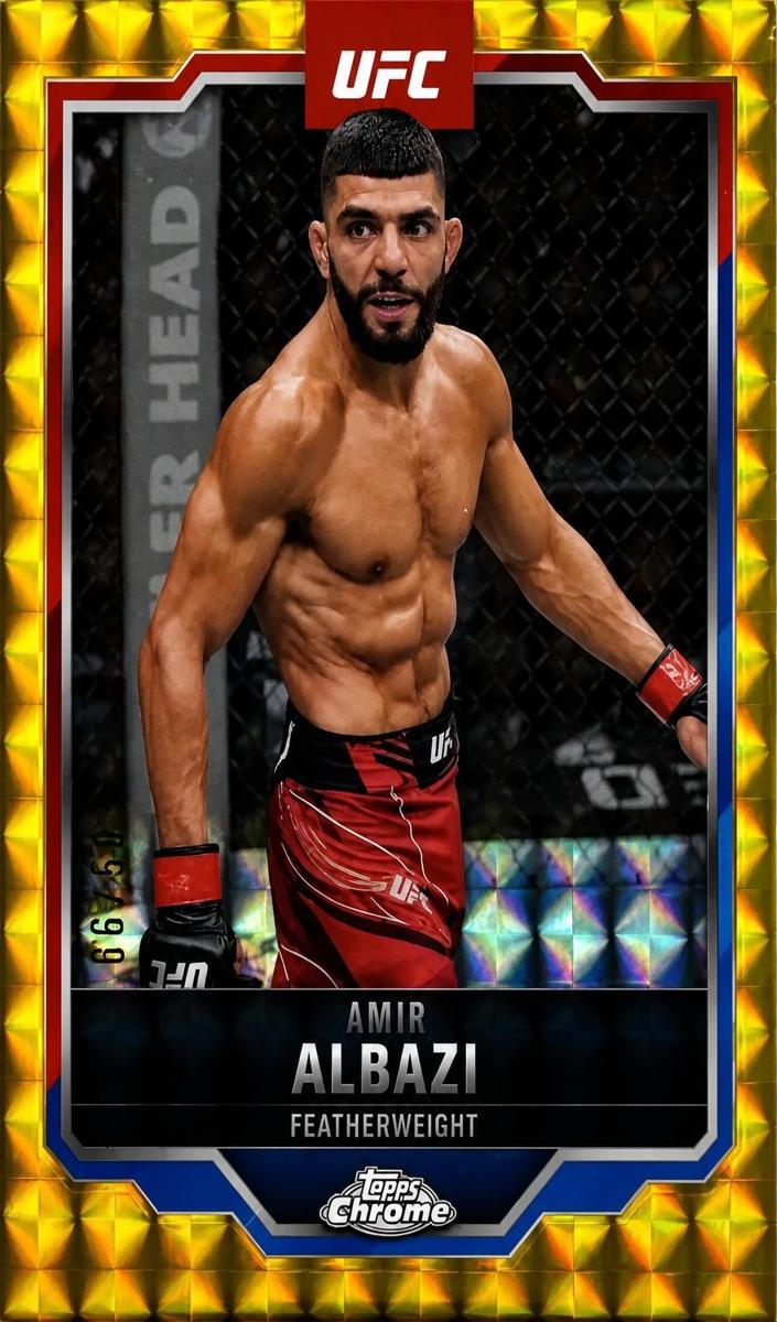 2025 Amir Albazi [Gold Geometric Refractor] #175