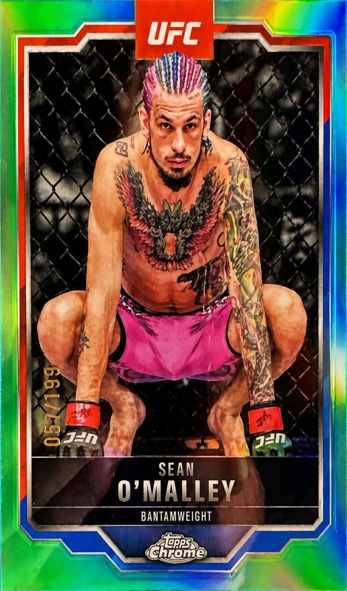 2025 Sean O'Malley [Aqua Refractor] #1