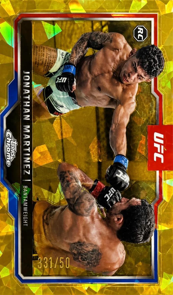 2025 Jonathan Martinez [Gold Geometric Refractor] #80