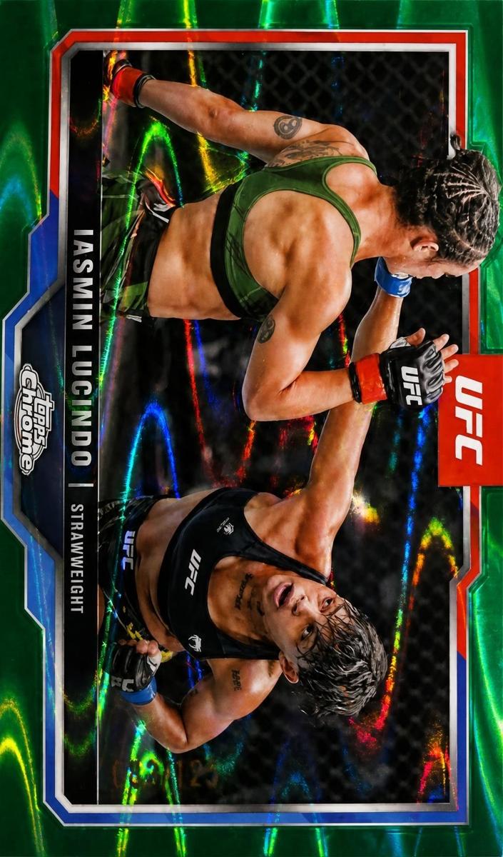 2025 Iasmin Lucindo [Green Refractor] #130
