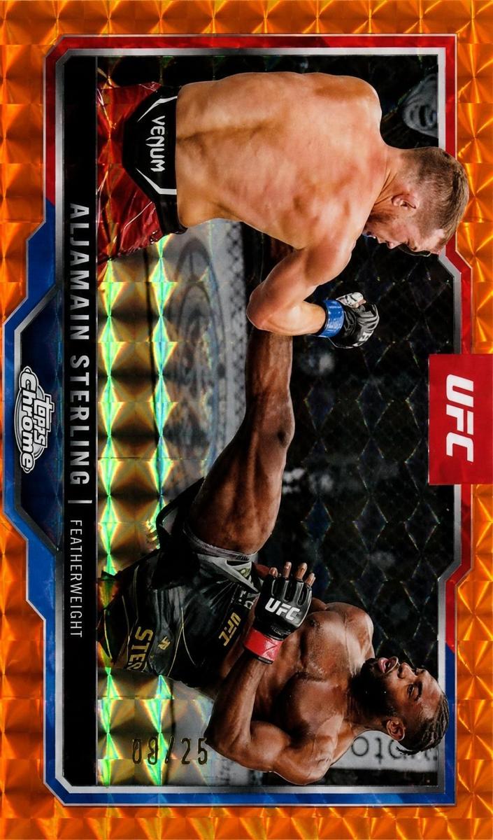 2025 Aljamain Sterling [Red Refractor] #64