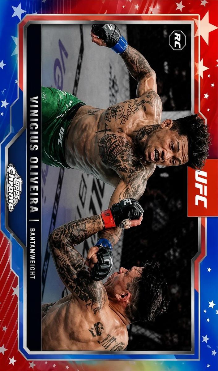 2025 Vinicius Oliveira [Red & Blue Refractor] #9