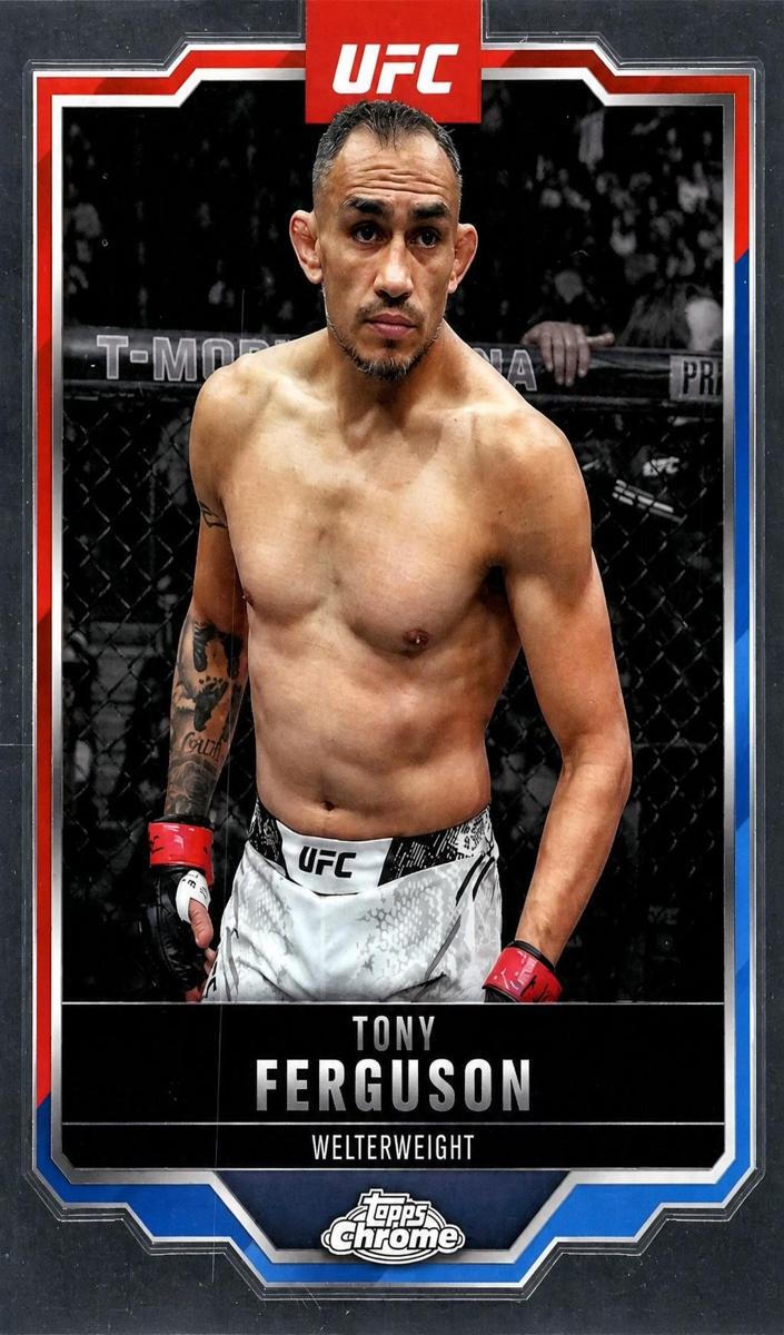2025 Tony Ferguson [Aqua Refractor] #171