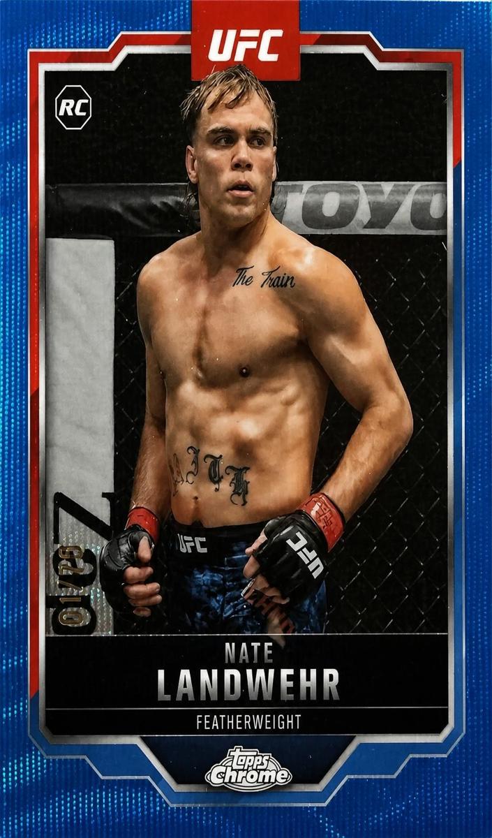2025 Nate Landwehr [Blue Wave Refractor] #85