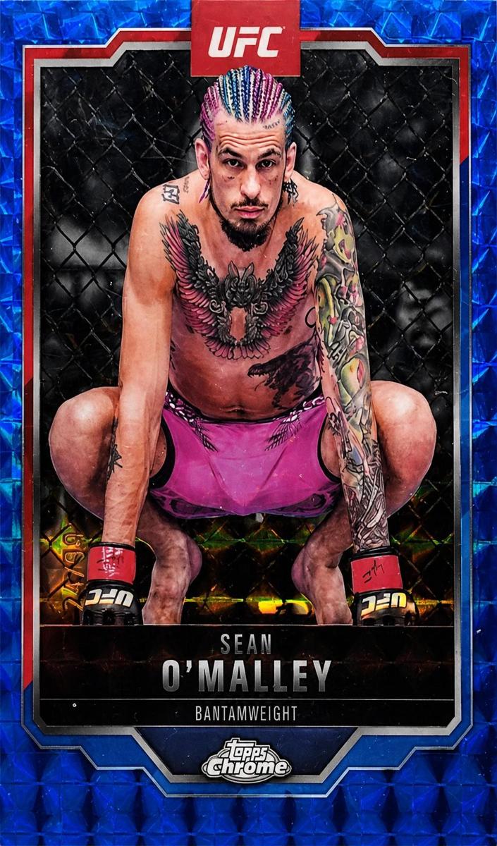 2025 Sean O'Malley [Blue Geometric Refractor] #1
