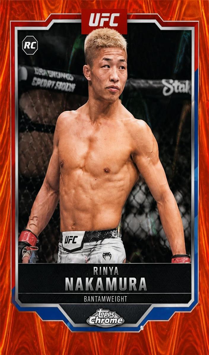 2025 Rinya Nakamura [Orange Refractor] #128