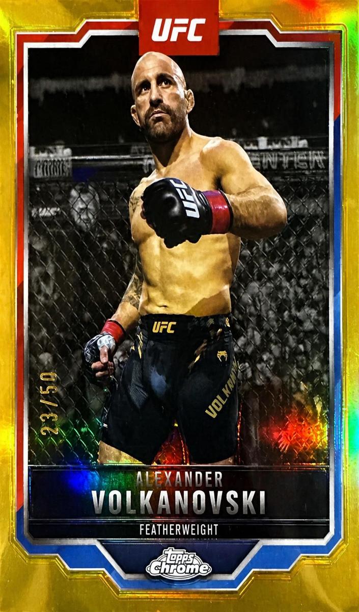 2025 Alexander Volkanovski [Gold Refractor] #18