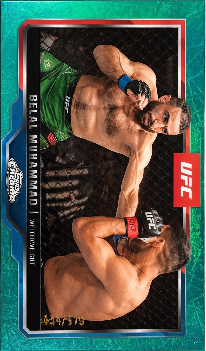 2025 Topps Chrome Belal Muhammad #126 card