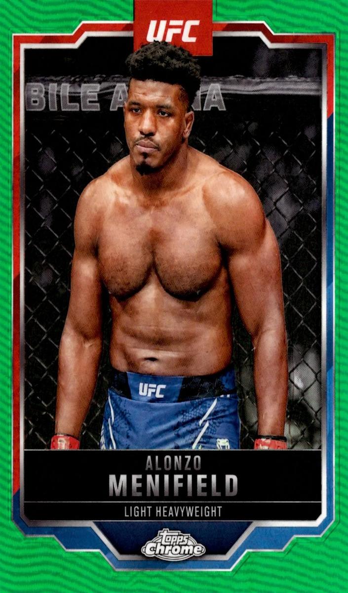 2025 Alonzo Menifield [Green Refractor] #159