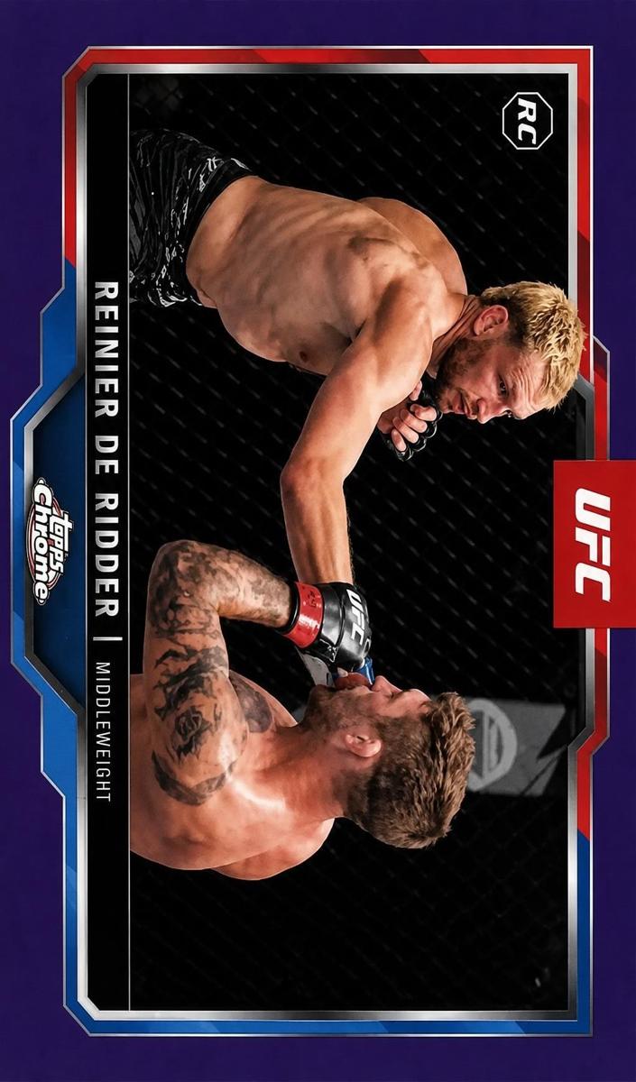 2025 Reinier de Ridder [Purple Refractor] #185