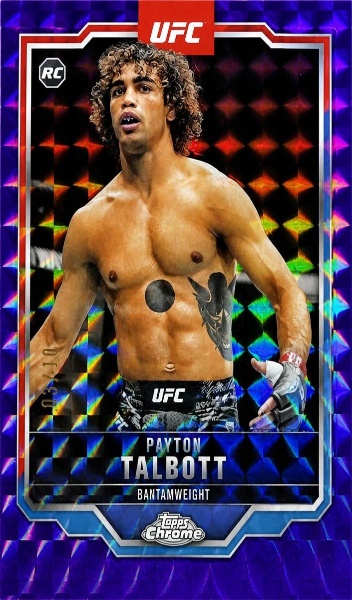 2025 Payton Talbott [Purple Geometric Refractor] #141