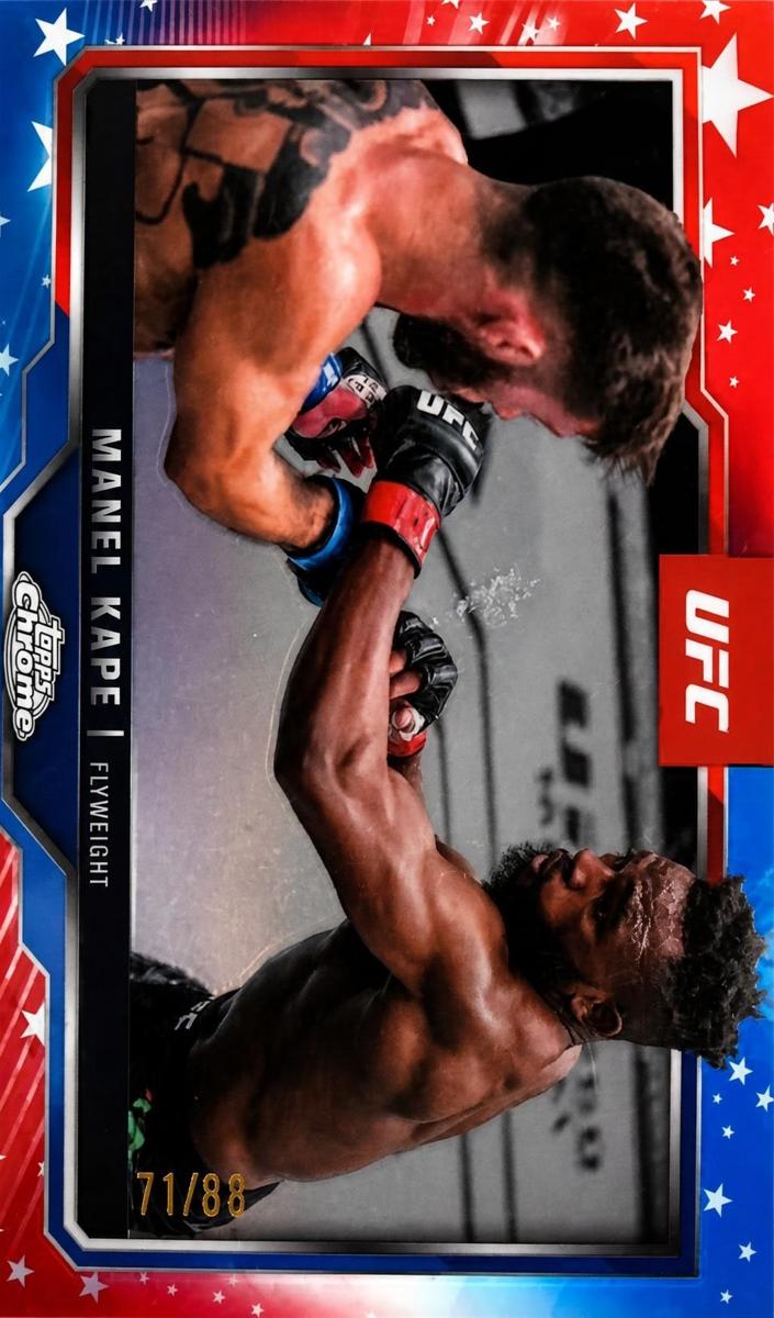 2025 Topps Chrome Manel Kape #58 card