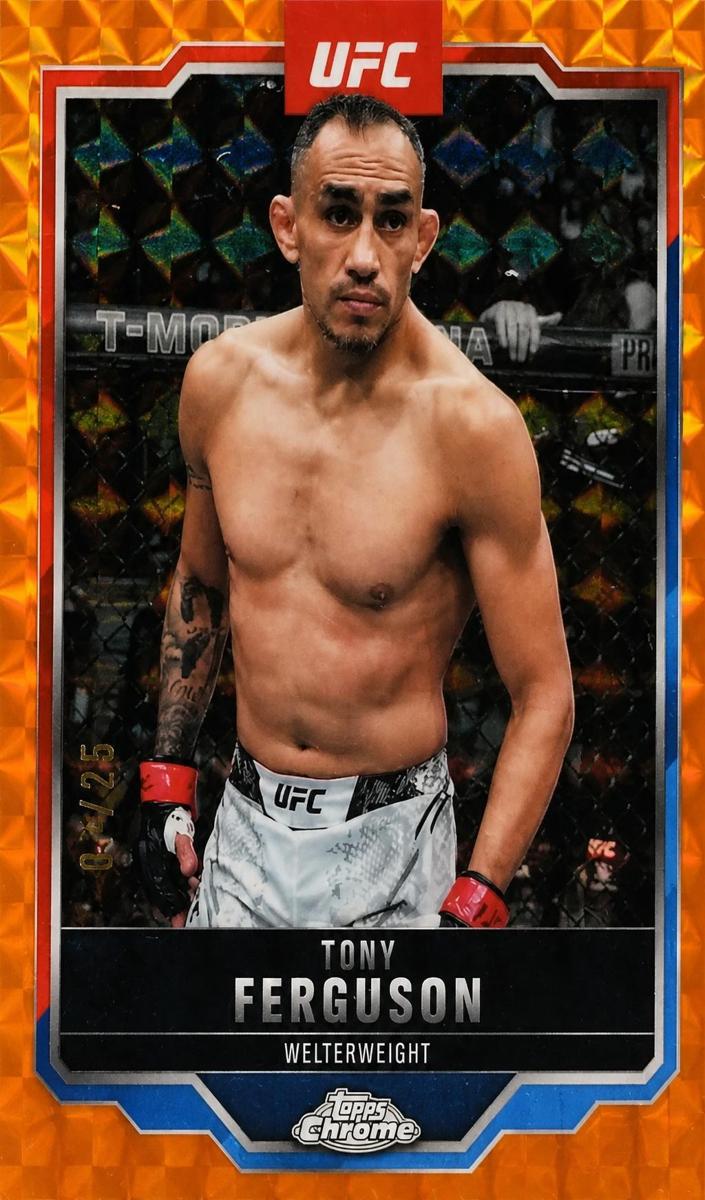 2025 Tony Ferguson [Orange Geometric Refractor] #171