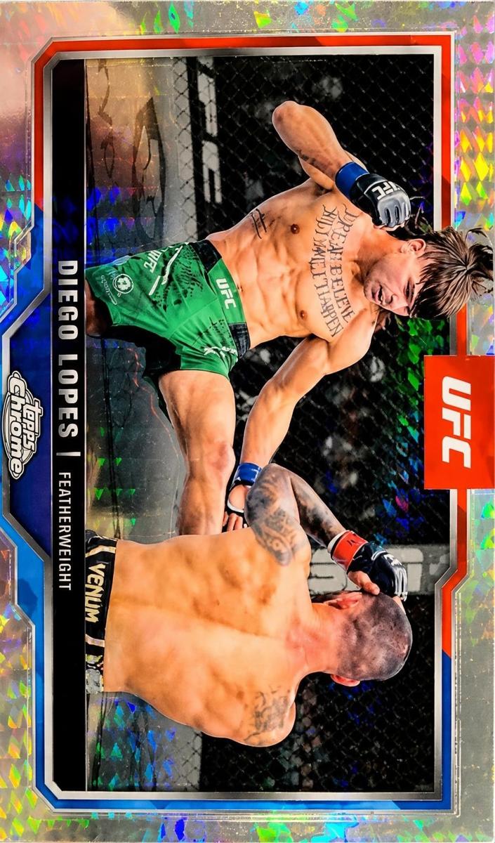 2025 Topps Chrome Diego Lopes [Prism Refractor] #140 card