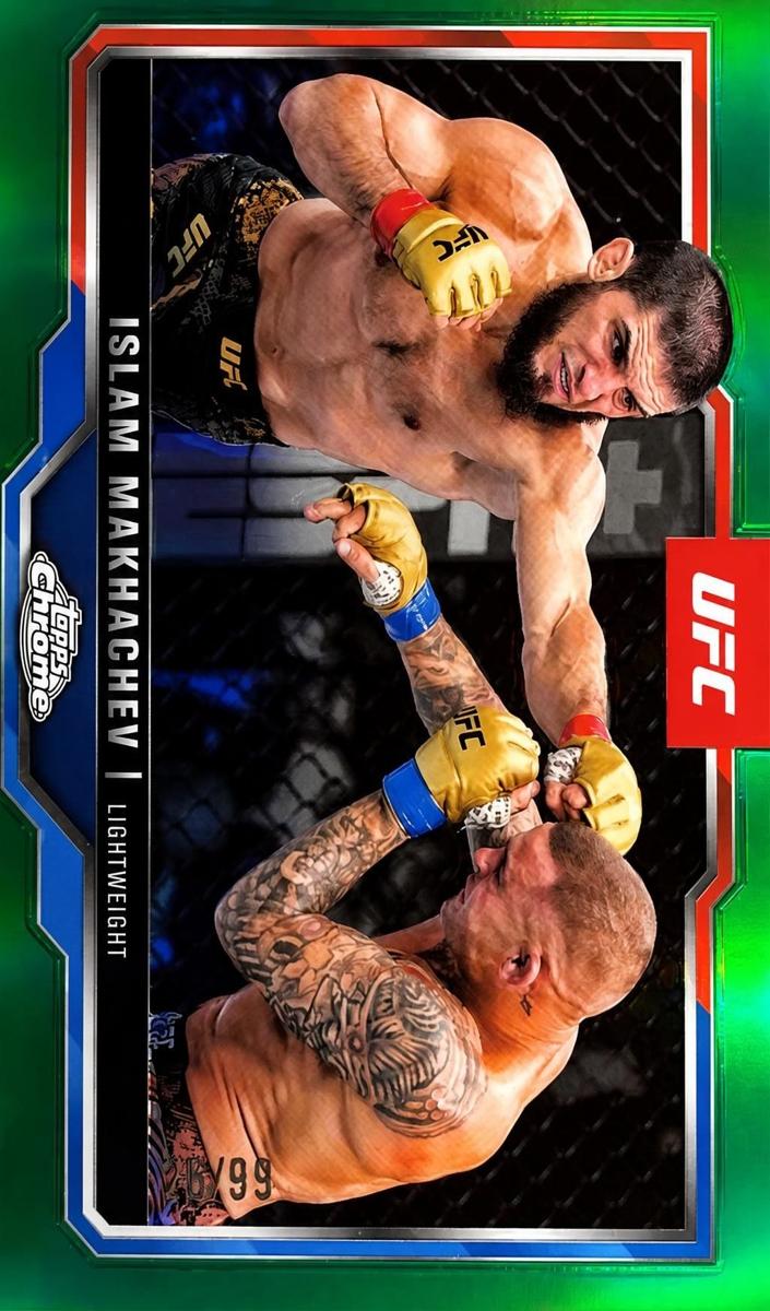 2025 Islam Makhachev [Green Refractor] #200