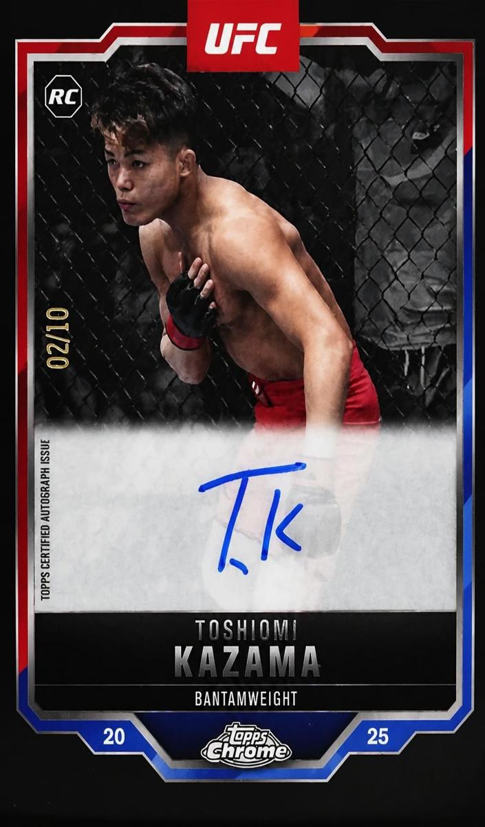 2025 Toshiomi Kazama [Black Refractor] #CRA-TK