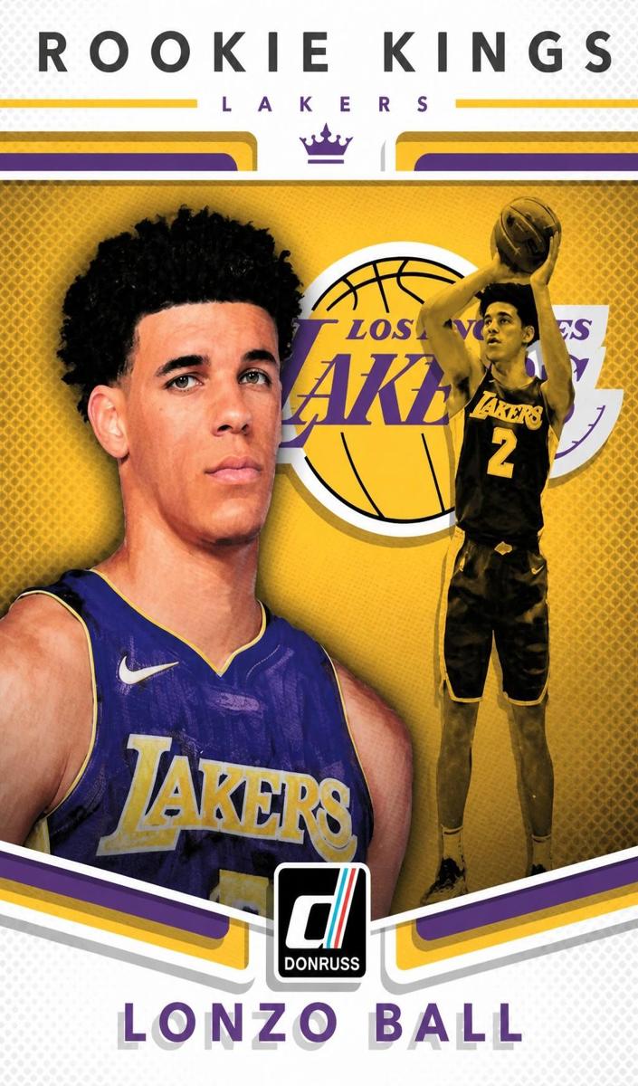 2017 Panini Donruss Lonzo Ball #2 card