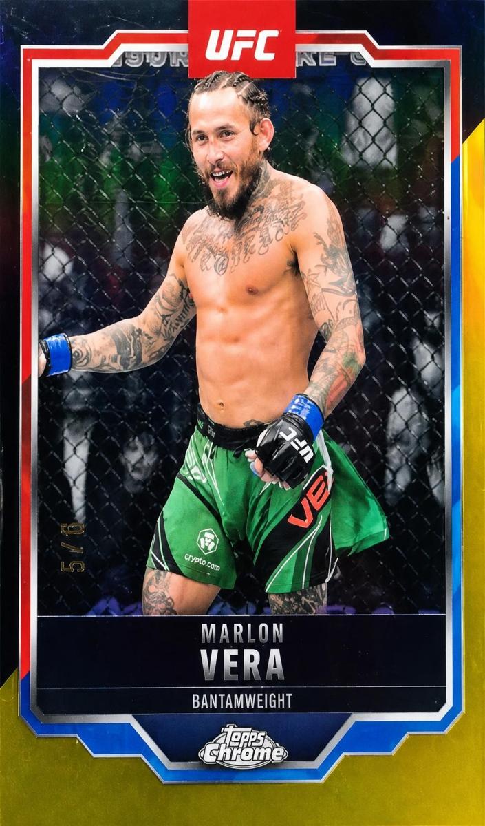 2025 Topps Chrome Marlon Vera #151 card