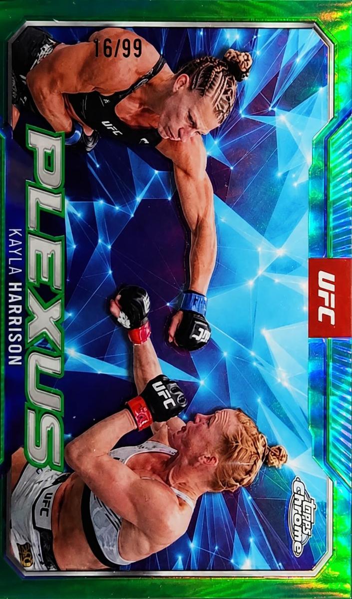 2025 Kayla Harrison [Green Refractor] #PLX-2
